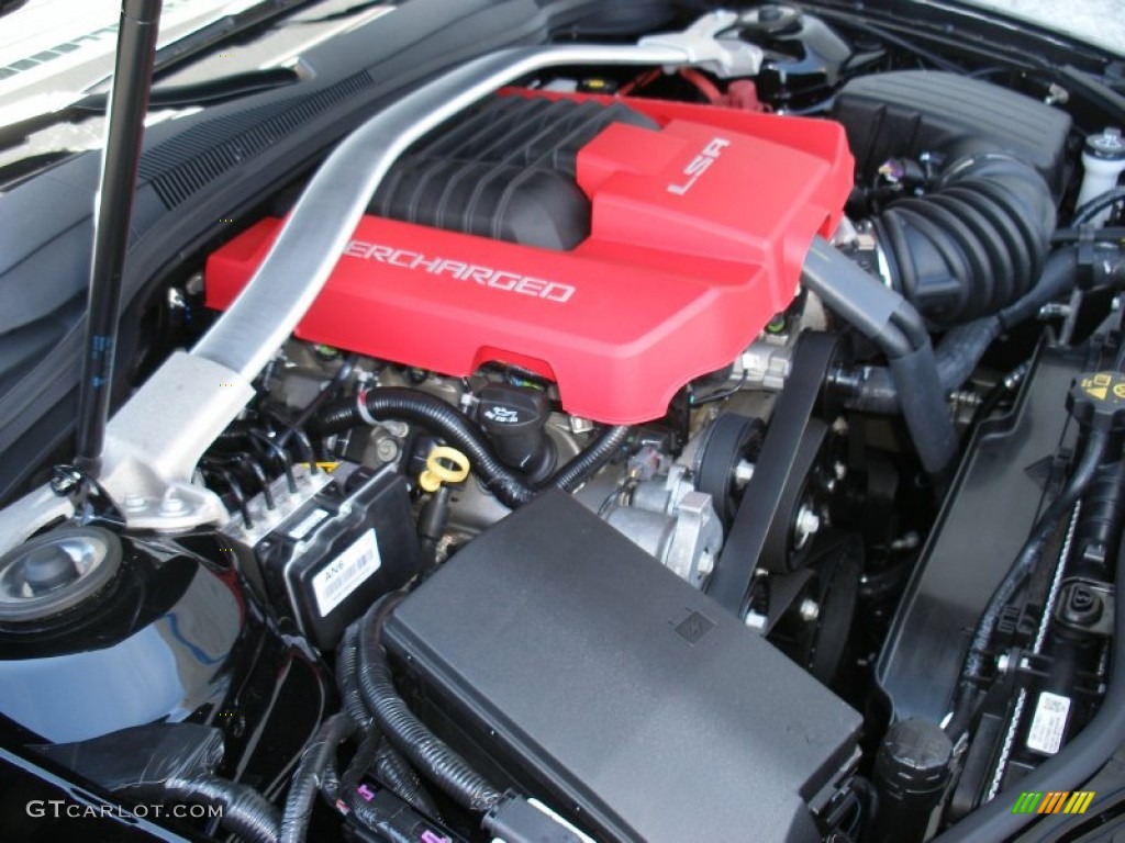 2012 Chevrolet Camaro ZL1 6.2 Liter Eaton Supercharged OHV 16-Valve LSA V8 Engine Photo #65589866