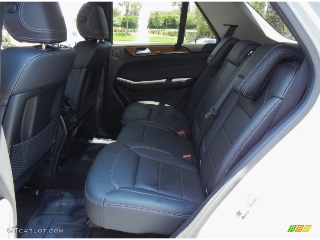 Black Interior 2012 Mercedes-Benz ML 350 4Matic Photo #65590025