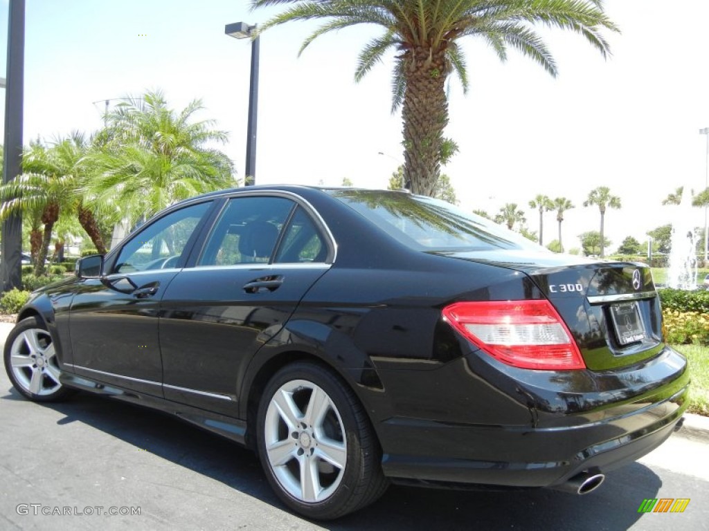 Black 2011 Mercedes-Benz C 300 Sport Exterior Photo #65590214