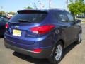 2010 Iris Blue Hyundai Tucson GLS  photo #2