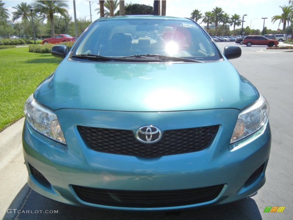Capri Sea Green Metallic 2009 Toyota Corolla Standard Corolla Model Exterior Photo #65590937
