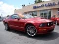 2008 Dark Candy Apple Red Ford Mustang GT Premium Coupe  photo #26