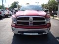 2009 Inferno Red Crystal Pearl Dodge Ram 1500 SLT Quad Cab  photo #3