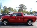 2009 Inferno Red Crystal Pearl Dodge Ram 1500 SLT Quad Cab  photo #5