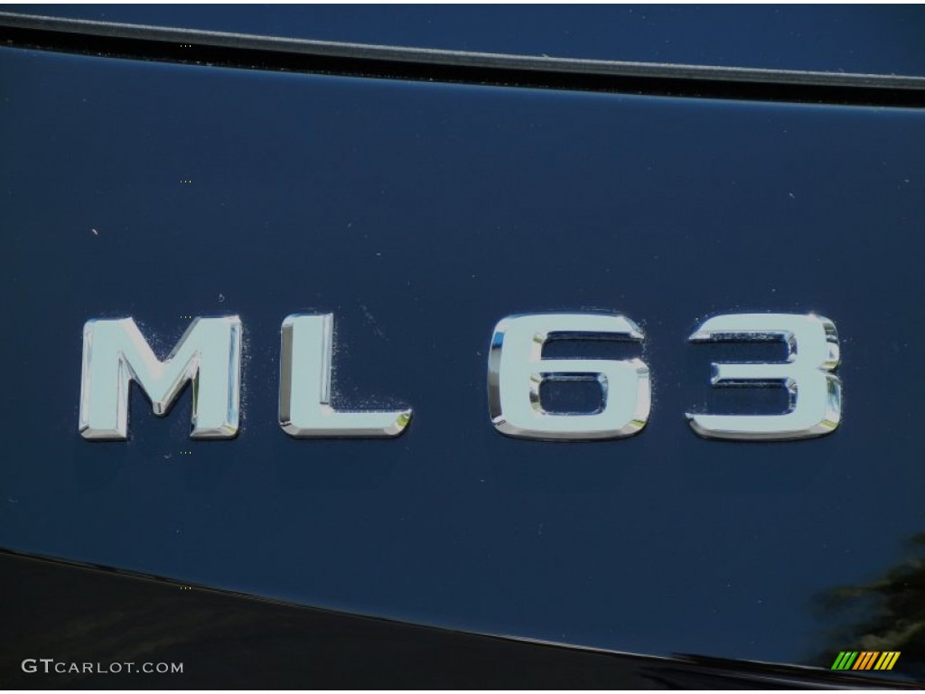 2012 ML 63 AMG 4Matic - Black / designo Black photo #9