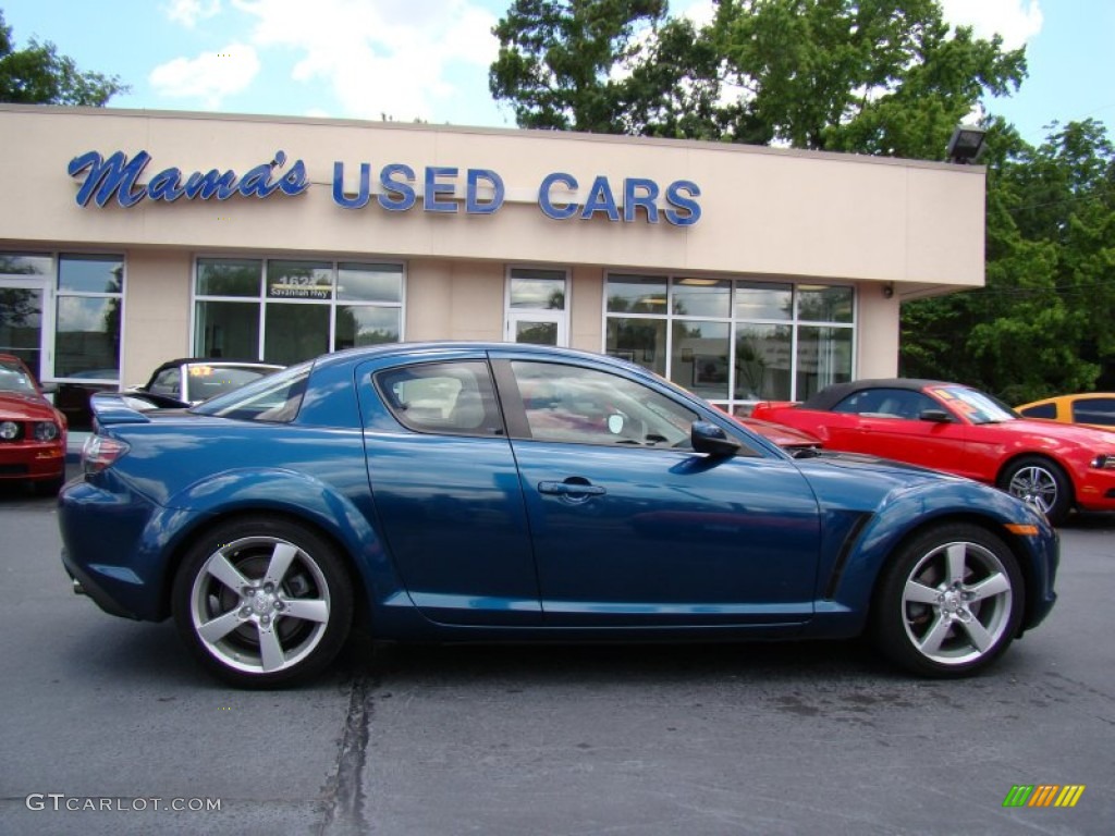 Phantom Blue Mica Mazda RX-8