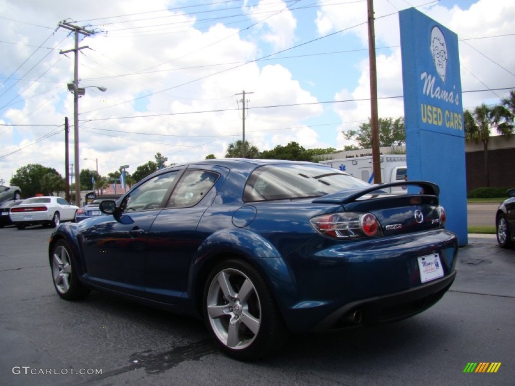 2006 RX-8  - Phantom Blue Mica / Black photo #6