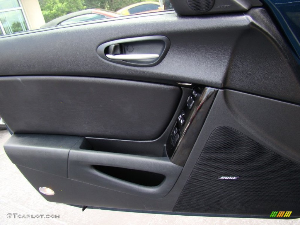 2006 Mazda RX-8 Standard RX-8 Model Black Door Panel Photo #65592050