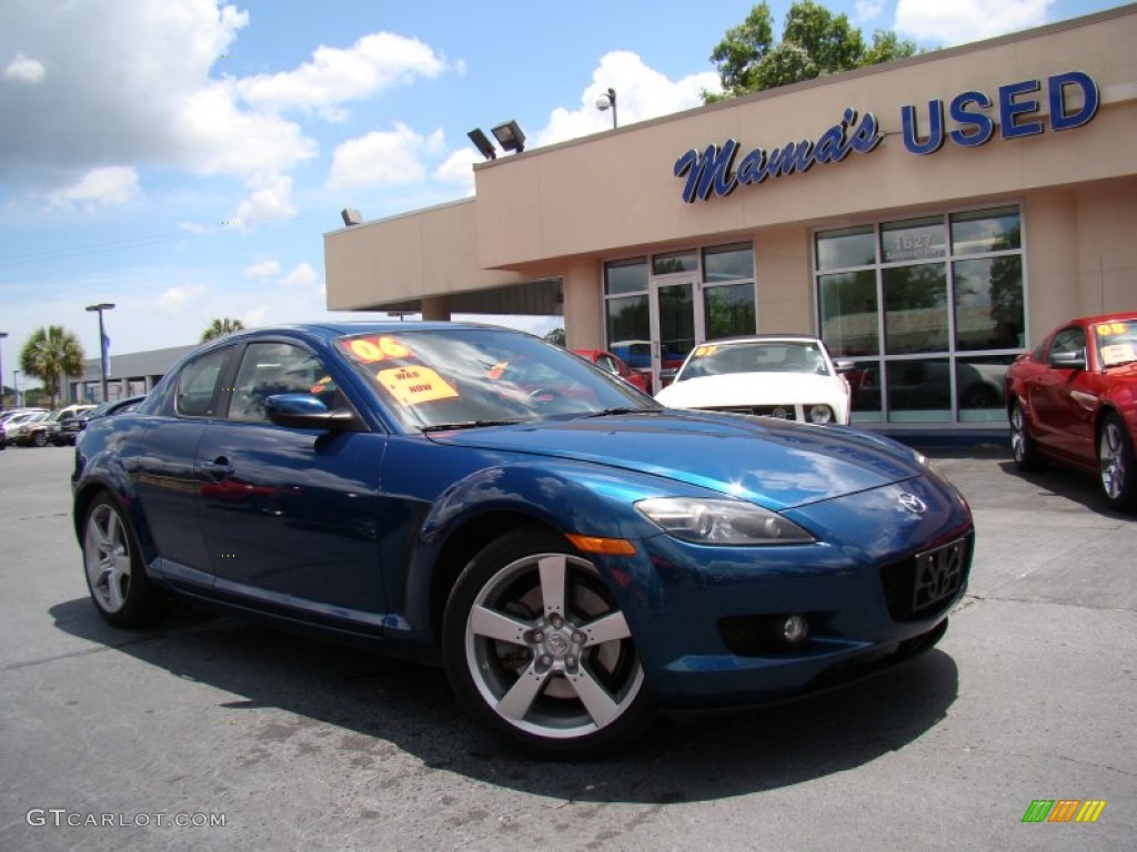 2006 RX-8  - Phantom Blue Mica / Black photo #29