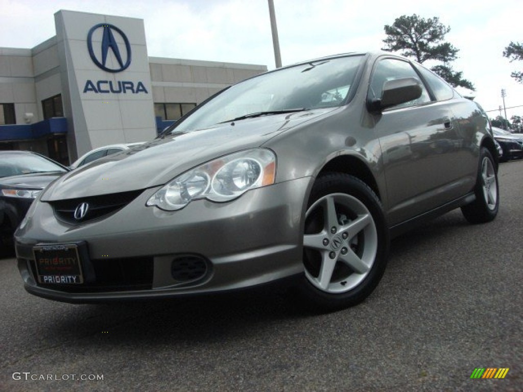 2002 RSX Sports Coupe - Desert Silver Metallic / Titanium photo #1