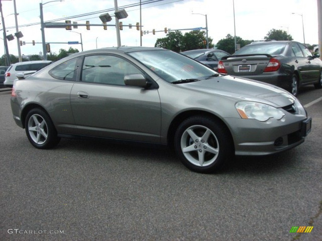 2002 RSX Sports Coupe - Desert Silver Metallic / Titanium photo #7