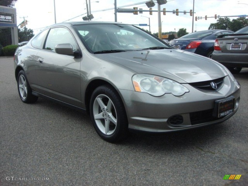 2002 RSX Sports Coupe - Desert Silver Metallic / Titanium photo #8