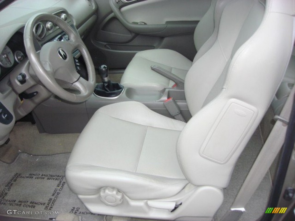 2002 RSX Sports Coupe - Desert Silver Metallic / Titanium photo #10