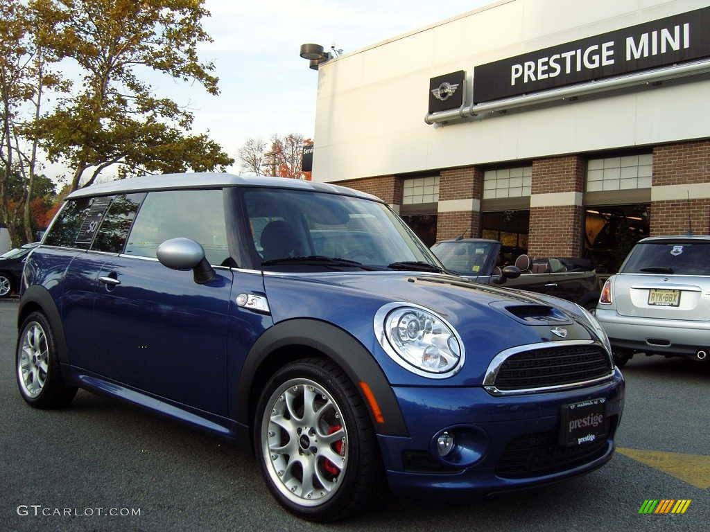 2009 Cooper S Clubman - Lightning Blue Metallic / Checkered Carbon Black/Black photo #1