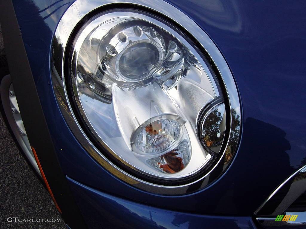 2009 Cooper S Clubman - Lightning Blue Metallic / Checkered Carbon Black/Black photo #43