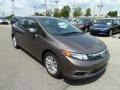 2012 Urban Titanium Metallic Honda Civic EX-L Sedan  photo #7