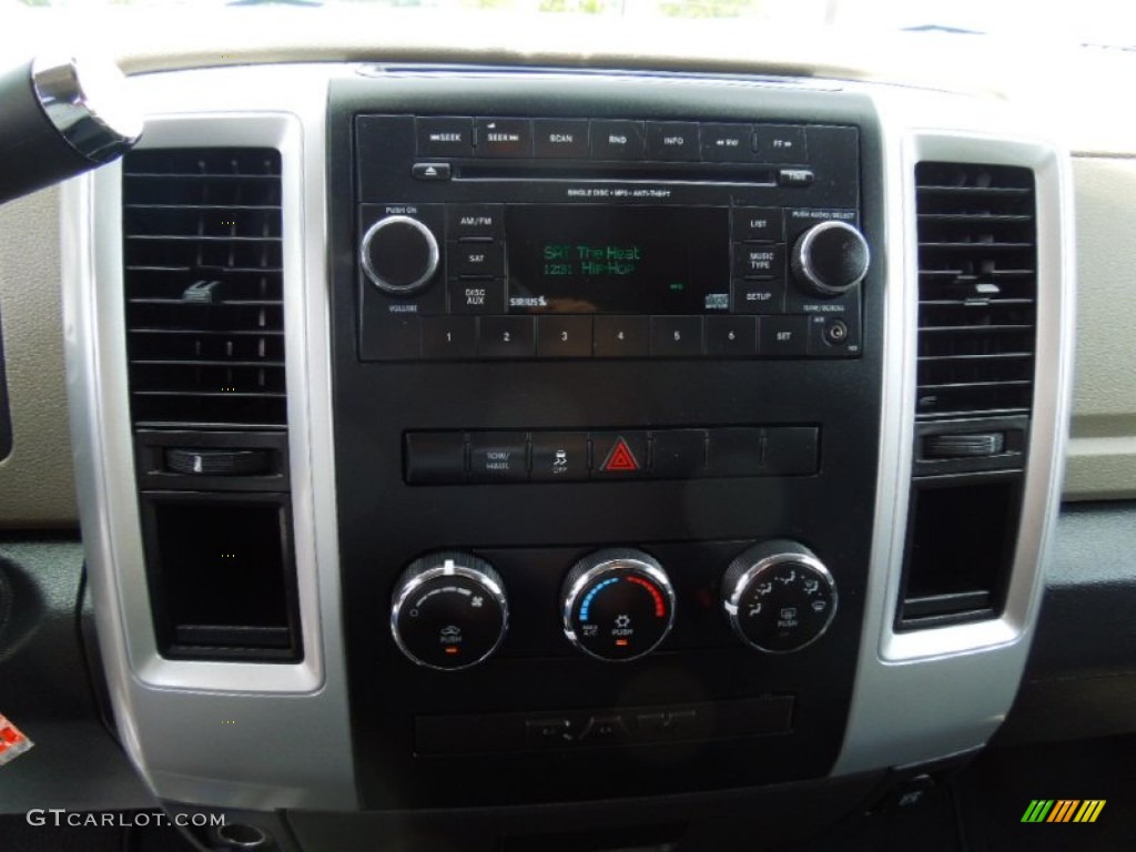 2012 Ram 1500 SLT Quad Cab - Saddle Brown Pearl / Dark Slate Gray/Medium Graystone photo #11