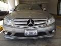 2009 Palladium Silver Metallic Mercedes-Benz C 300 Luxury  photo #2