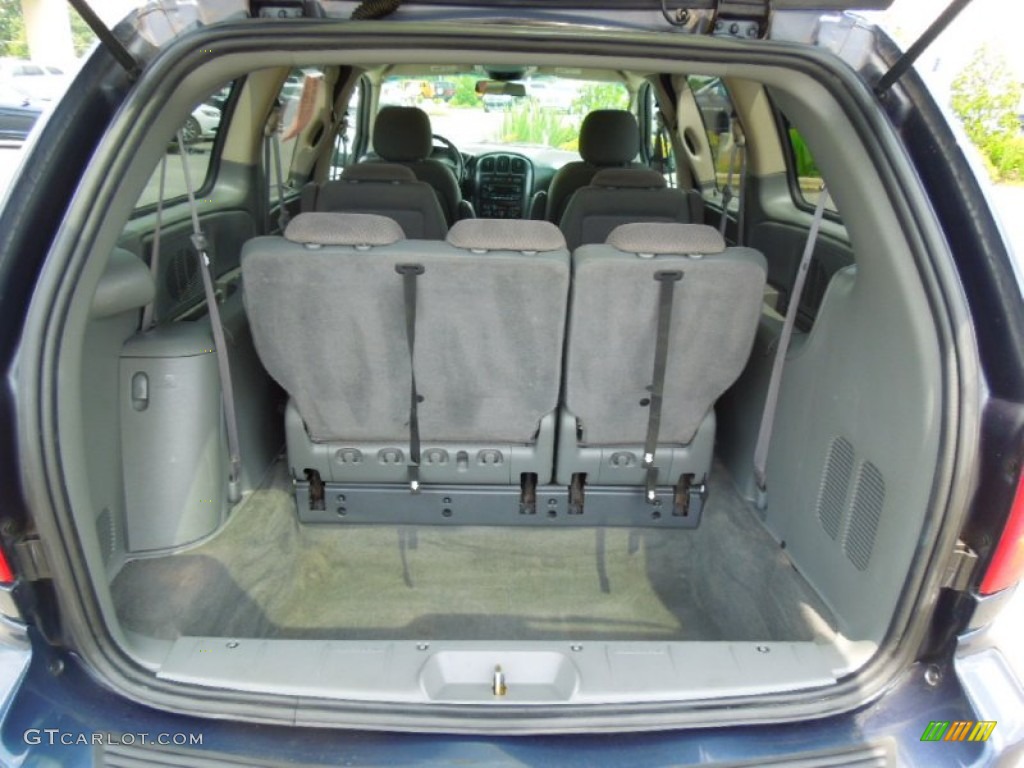 2007 Grand Caravan SXT - Marine Blue Pearl / Medium Slate Gray photo #18