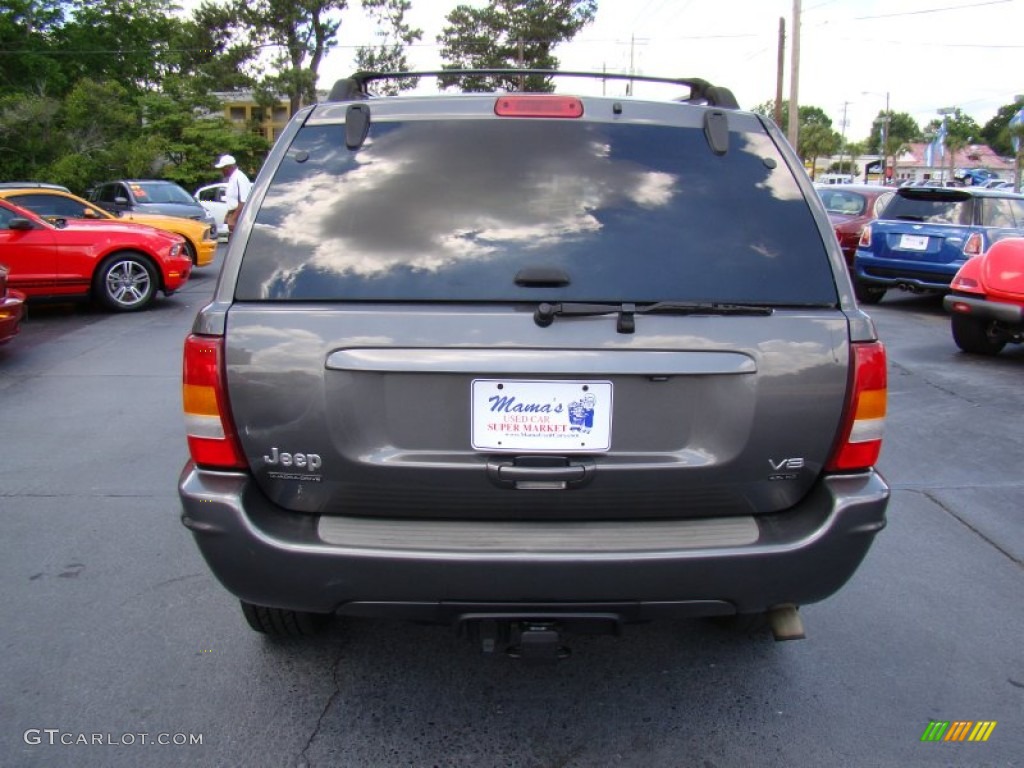 2004 Grand Cherokee Overland 4x4 - Graphite Metallic / Dark Slate Gray photo #7
