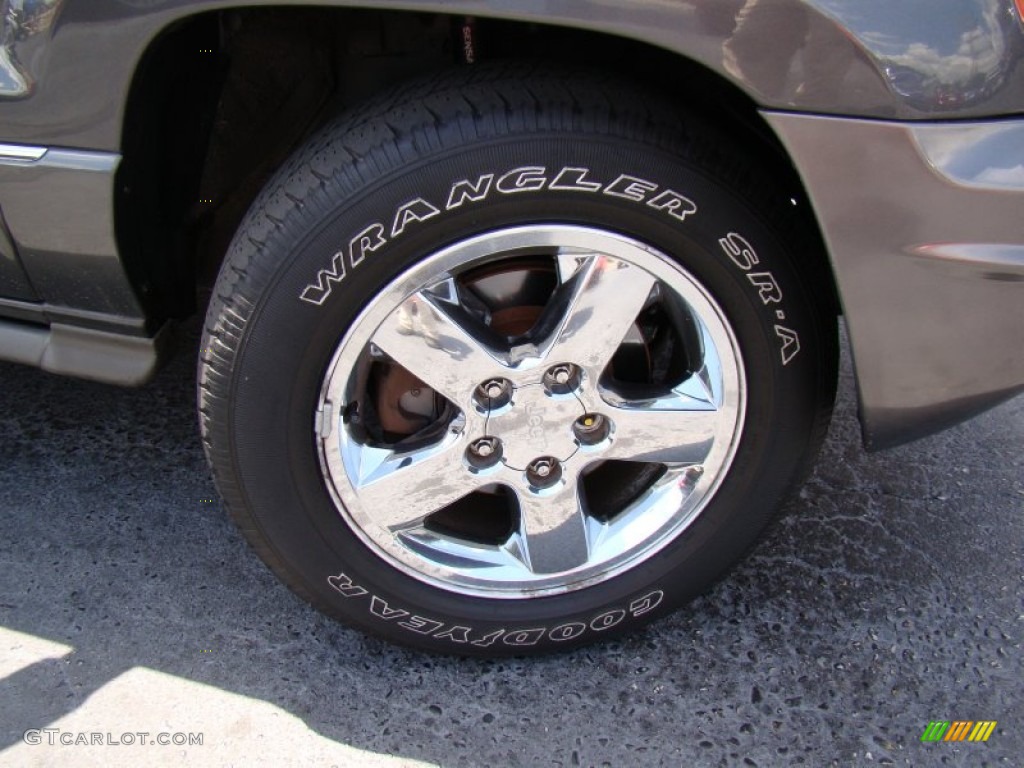2004 Grand Cherokee Overland 4x4 - Graphite Metallic / Dark Slate Gray photo #29