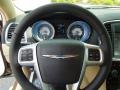 Black/Light Frost Beige Steering Wheel Photo for 2012 Chrysler 300 #65595569