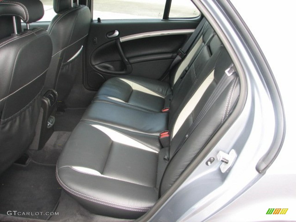 Black/Parchment Interior 2007 Saab 9-5 Aero Sedan Photo #65596670