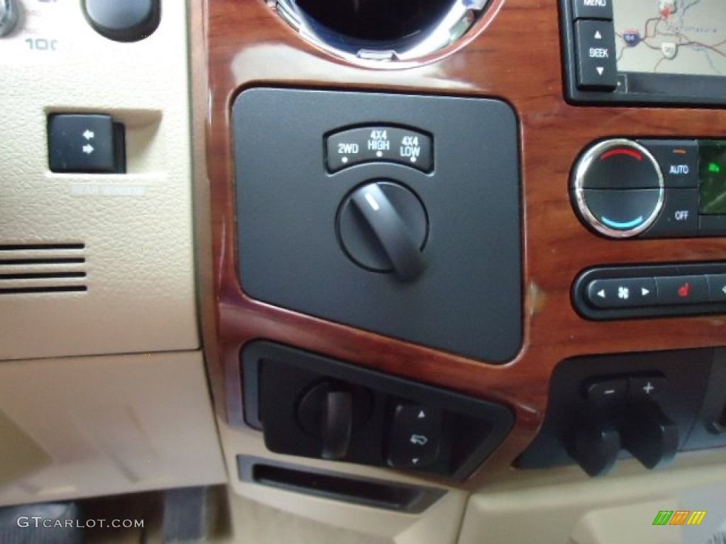 2010 F350 Super Duty King Ranch Crew Cab 4x4 - Royal Red Metallic / Chaparral Leather photo #22