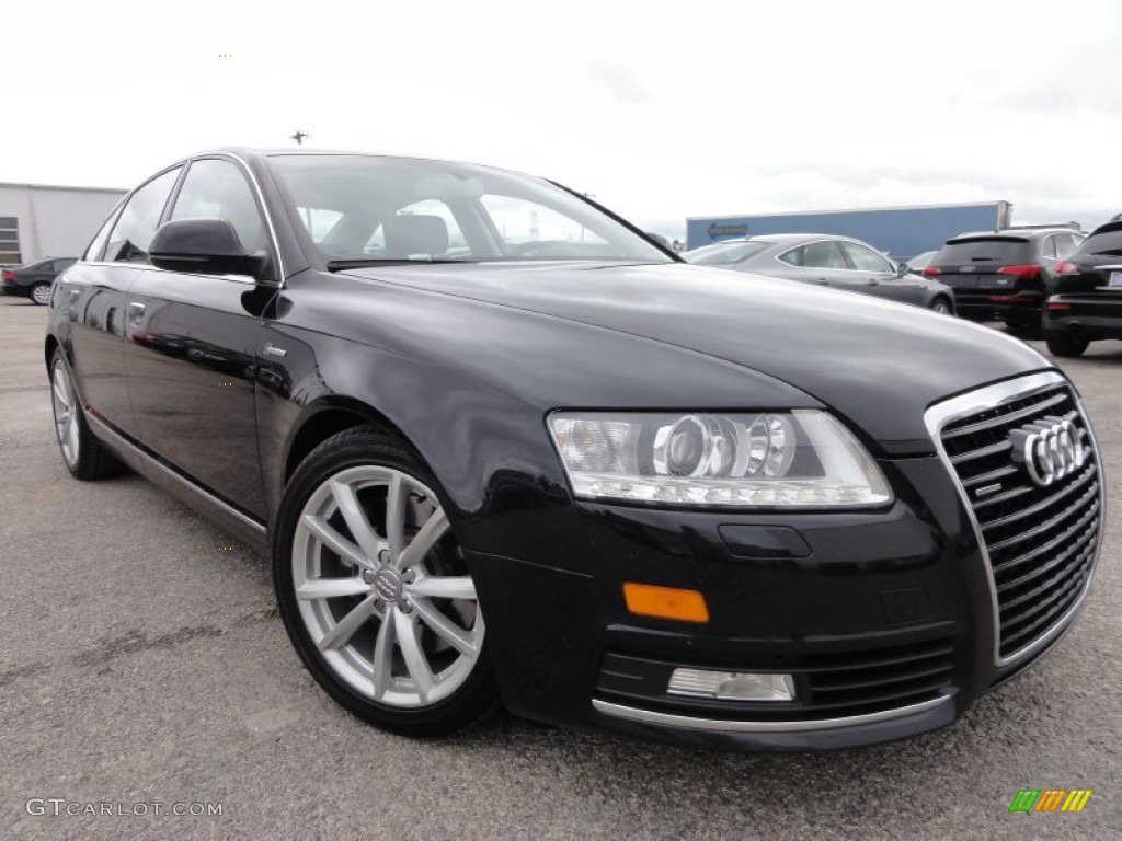 Brilliant Black 2010 Audi A6 3.0 TFSI quattro Sedan Exterior Photo #65598848