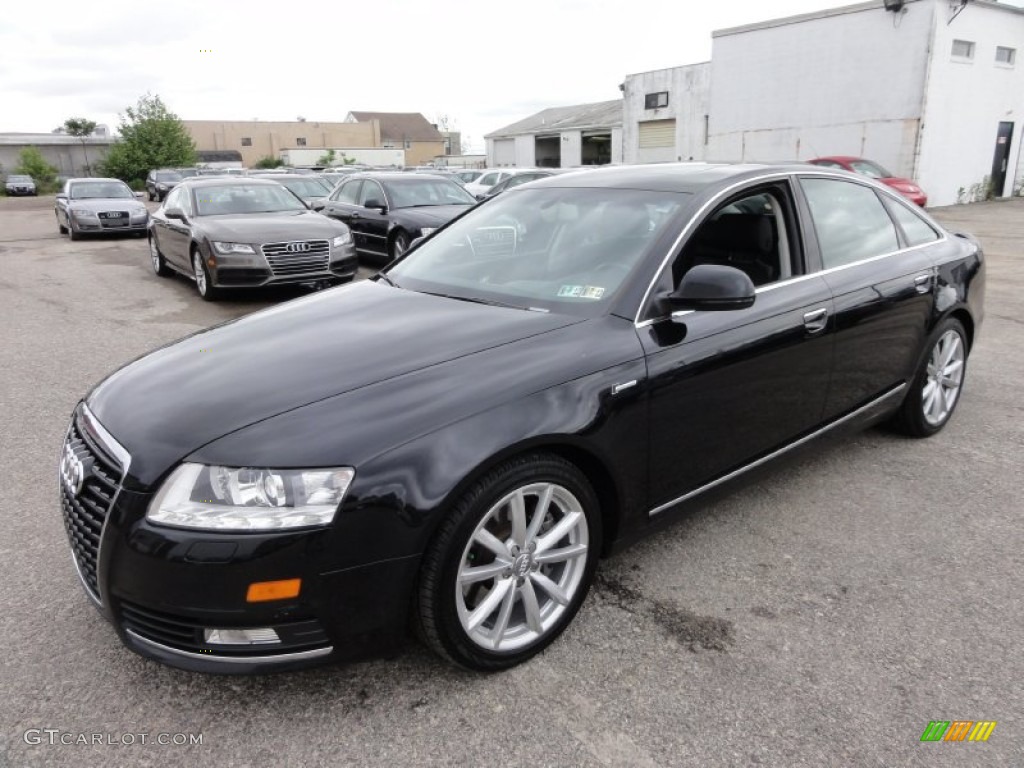 Brilliant Black 2010 Audi A6 3.0 TFSI quattro Sedan Exterior Photo #65598854