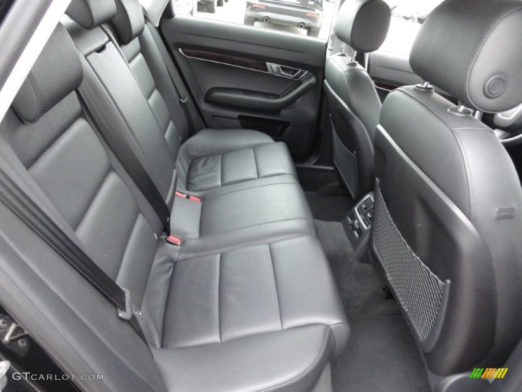 2010 Audi A6 3.0 TFSI quattro Sedan Rear Seat Photo #65599076