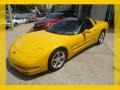 2004 Millenium Yellow Chevrolet Corvette Coupe  photo #1