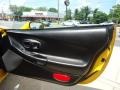 Black 2004 Chevrolet Corvette Coupe Door Panel