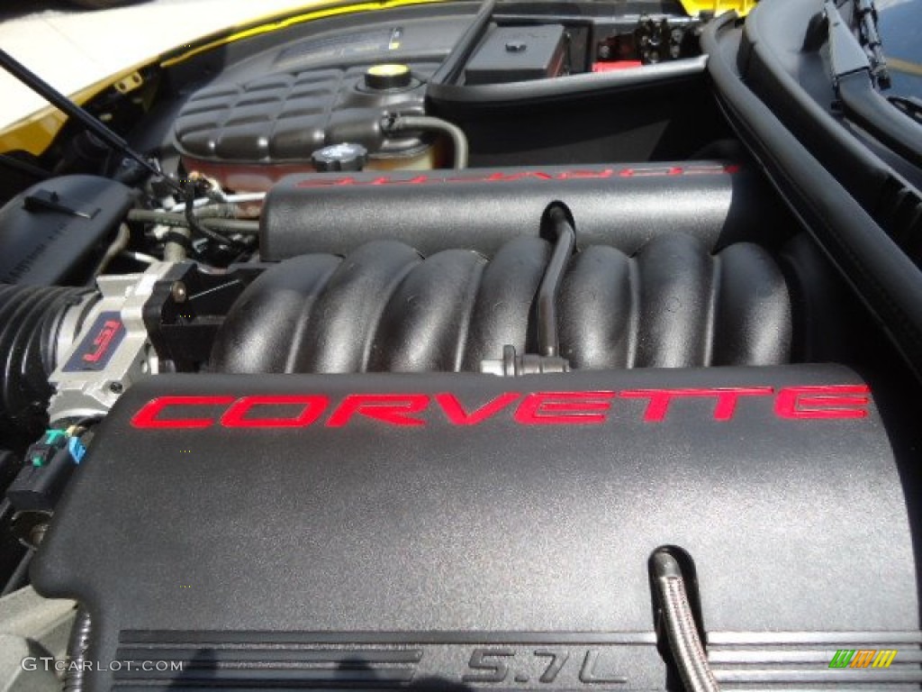 2004 Chevrolet Corvette Coupe 5.7 Liter OHV 16-Valve LS1 V8 Engine Photo #65599829