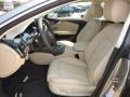 2012 Audi A7 Velvet Beige Interior Front Seat Photo