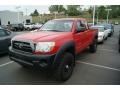 2008 Radiant Red Toyota Tacoma V6 Access Cab 4x4  photo #4