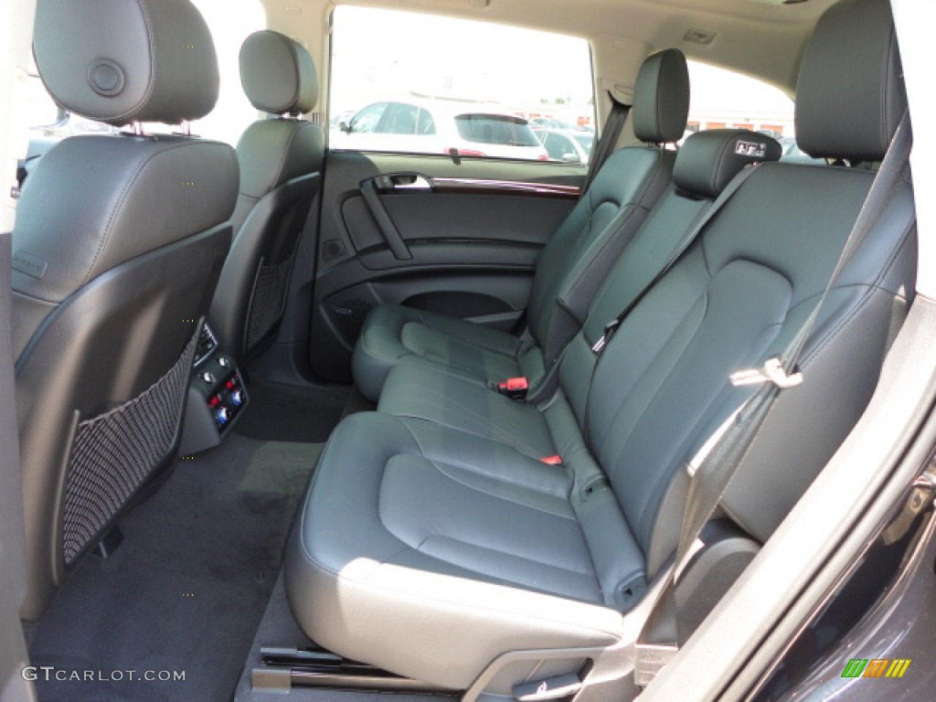 2012 Audi Q7 3.0 TFSI quattro Rear Seat Photo #65600156