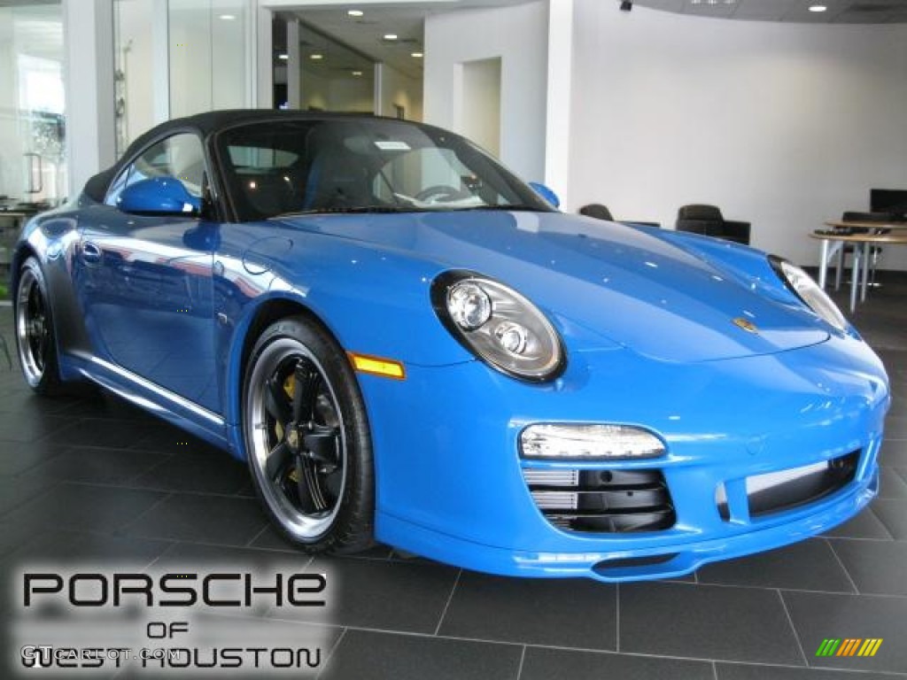2011 911 Speedster - Pure Blue / Black/Speedster Details photo #1