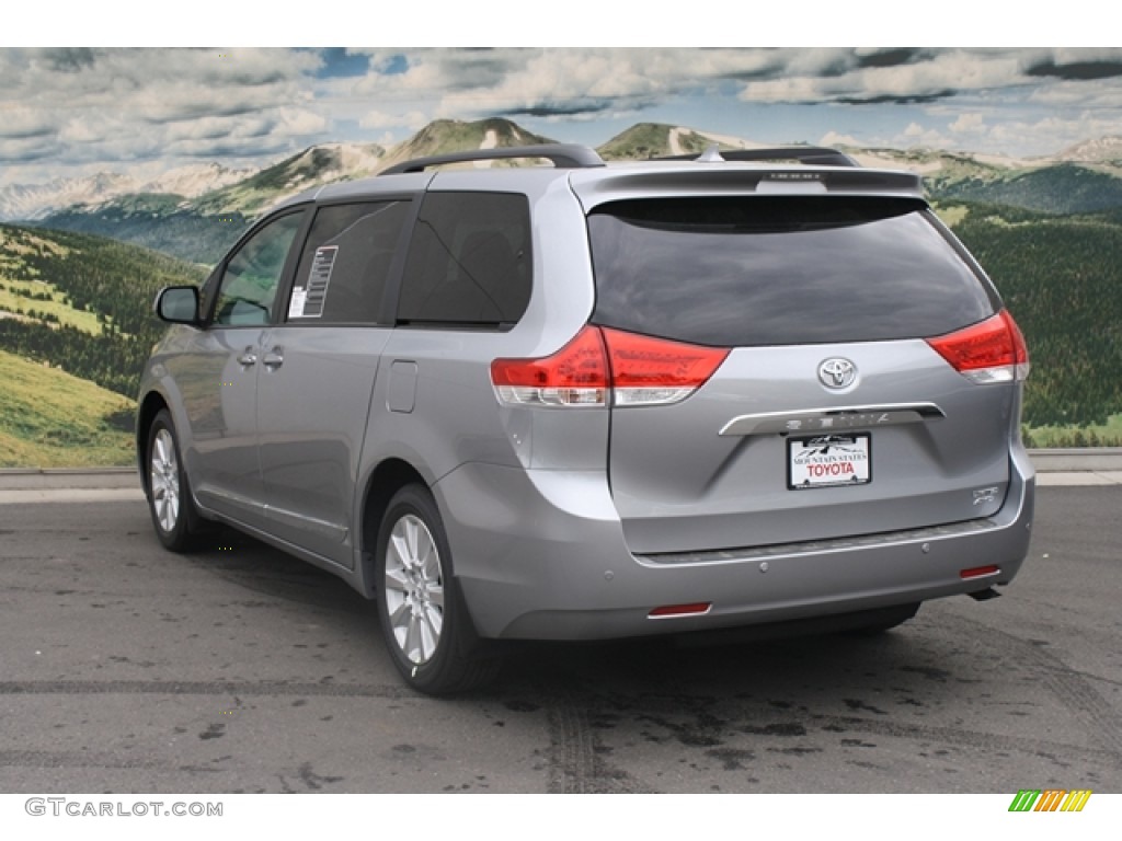 2012 Sienna Limited AWD - Silver Sky Metallic / Light Gray photo #3