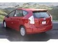 2012 Barcelona Red Metallic Toyota Prius v Two Hybrid  photo #3