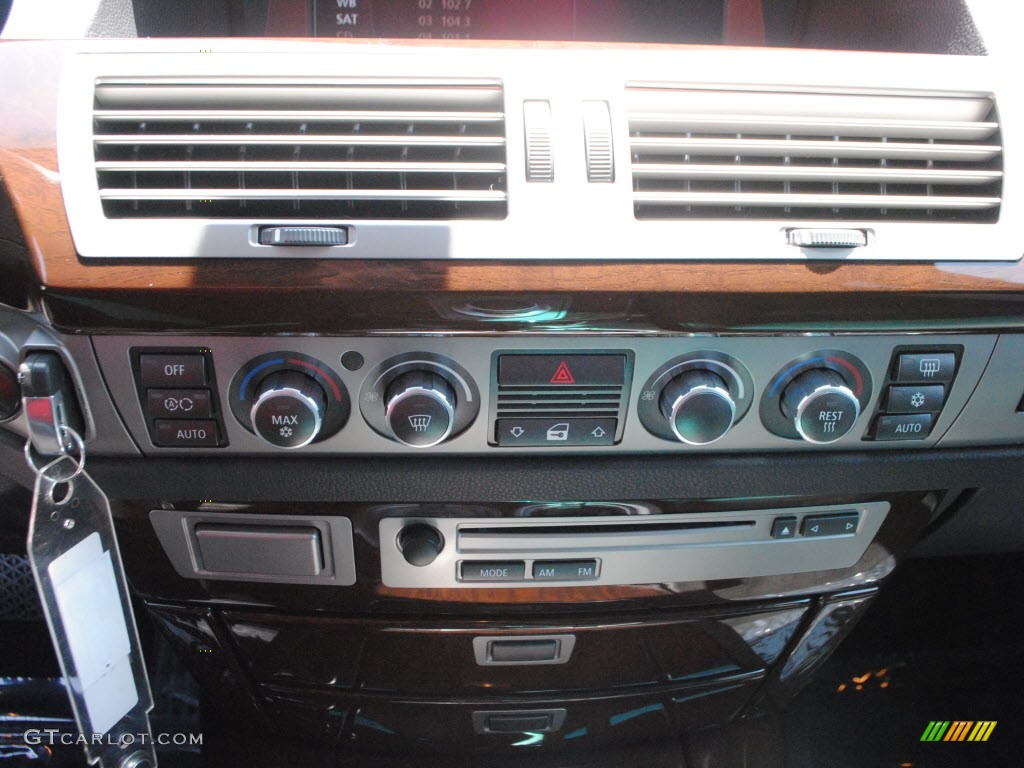 2006 7 Series 750Li Sedan - Titanium Grey Metallic / Black/Black photo #17