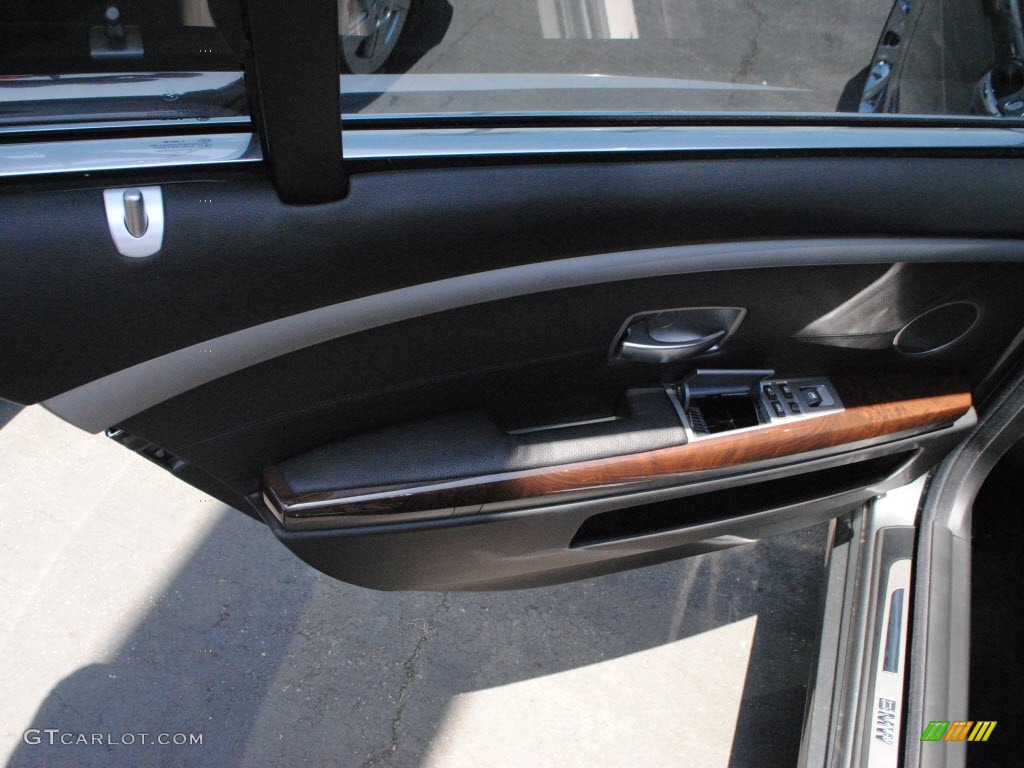 2006 7 Series 750Li Sedan - Titanium Grey Metallic / Black/Black photo #21