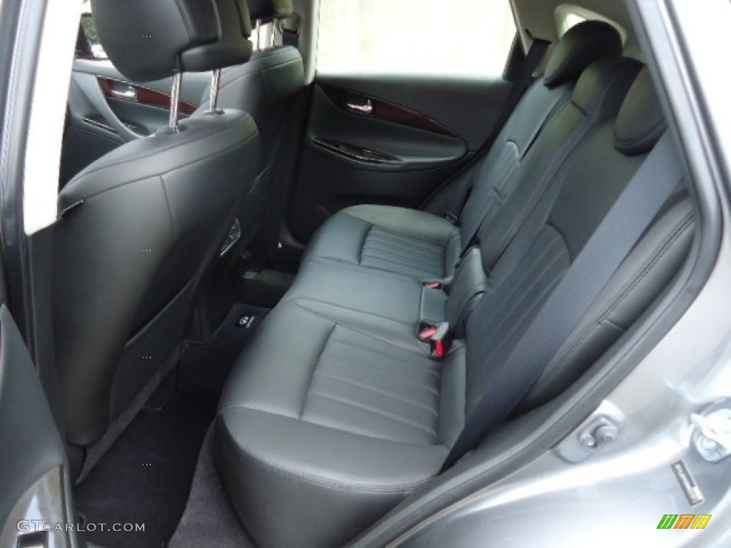 Graphite Interior 2011 Infiniti EX 35 AWD Photo #65603183