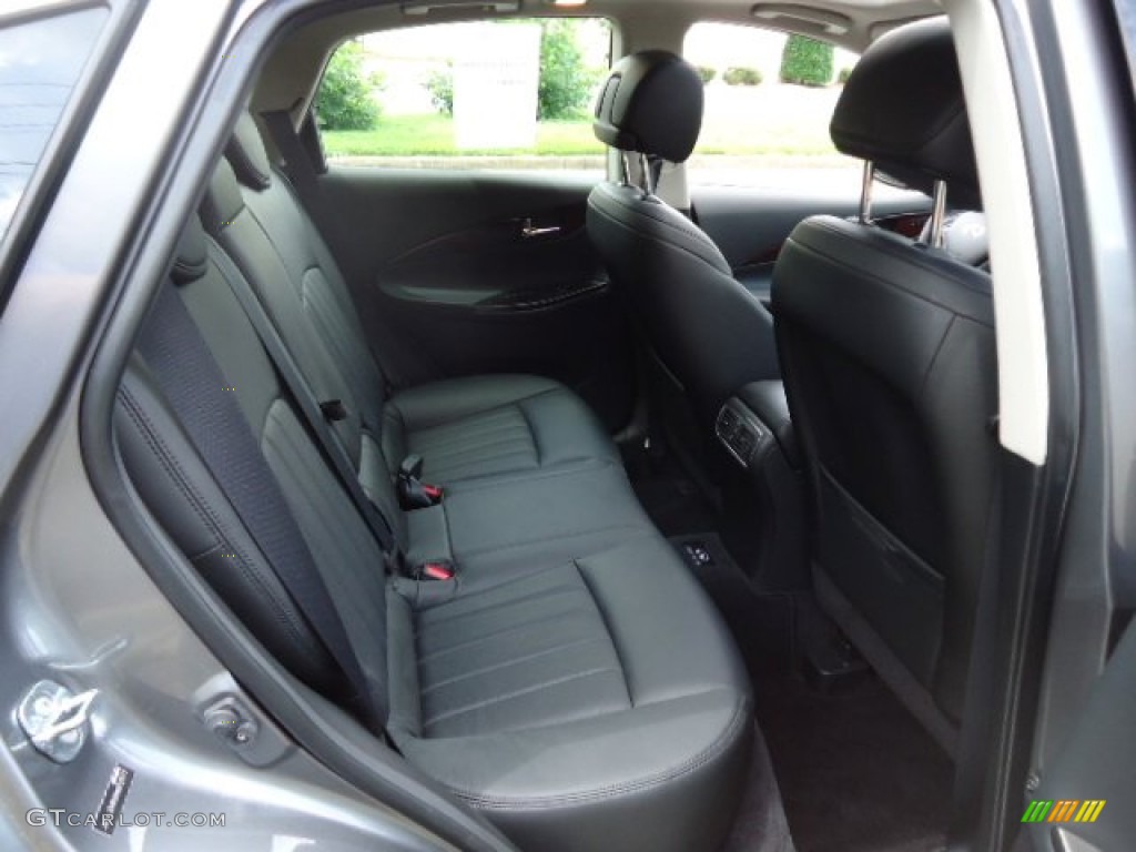 Graphite Interior 2011 Infiniti EX 35 AWD Photo #65603194