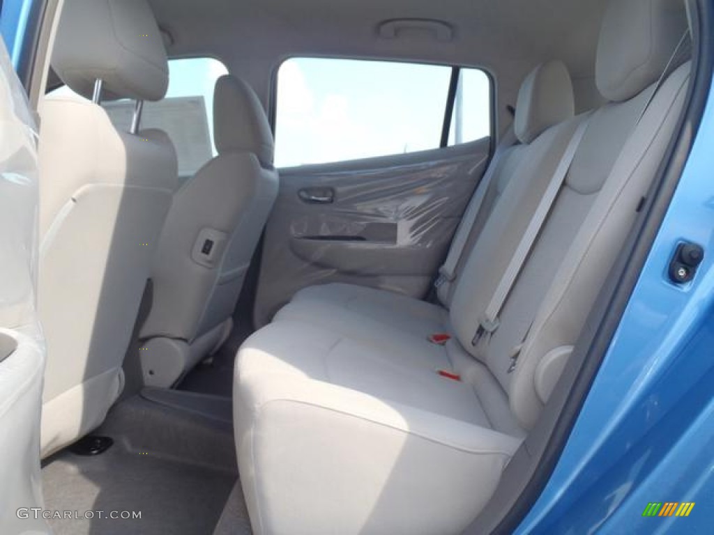 2012 Nissan LEAF SL Rear Seat Photo #65603739