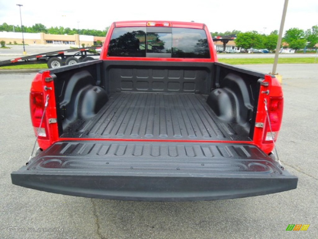 2011 Ram 1500 SLT Quad Cab - Flame Red / Dark Slate Gray/Medium Graystone photo #18