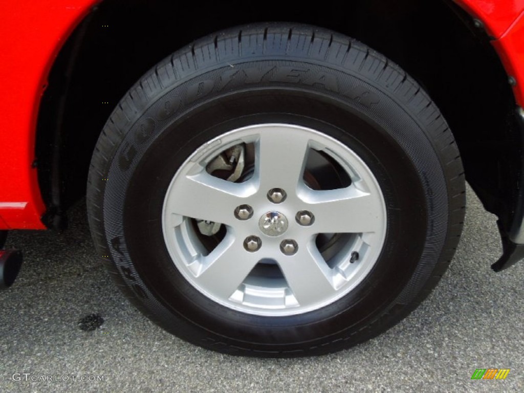 2011 Ram 1500 SLT Quad Cab - Flame Red / Dark Slate Gray/Medium Graystone photo #23