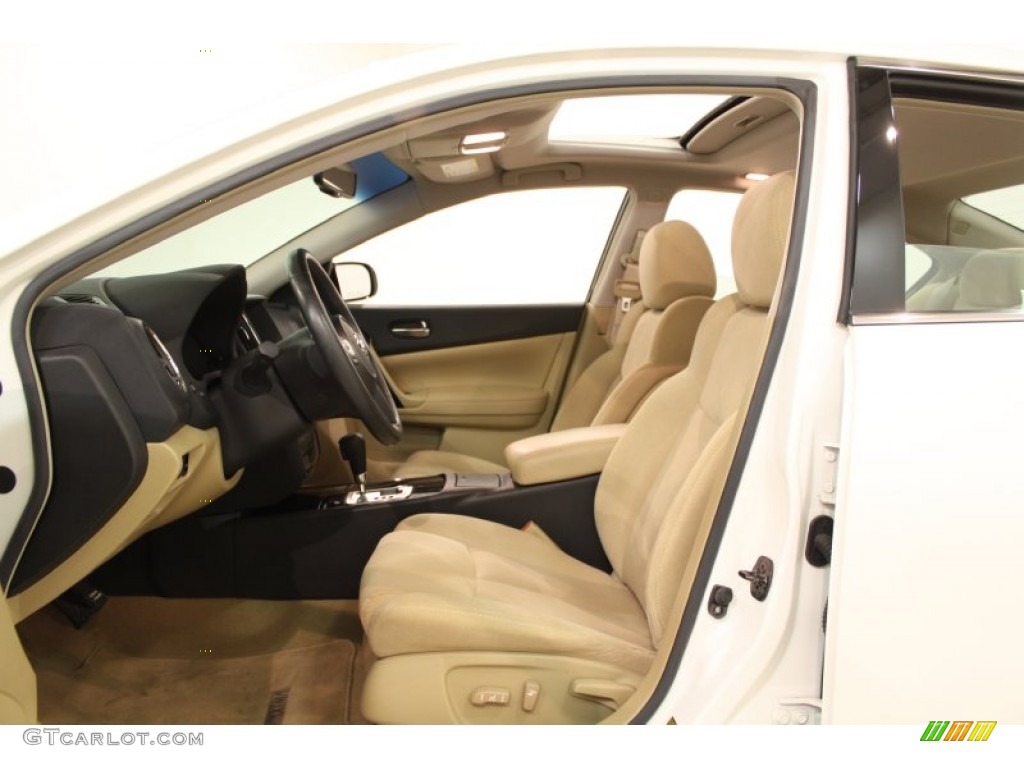 Caffe Latte Interior 2009 Nissan Maxima 3.5 SV Photo #65604956