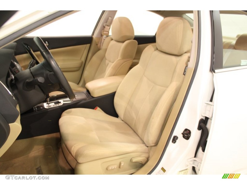 Caffe Latte Interior 2009 Nissan Maxima 3.5 SV Photo #65604959