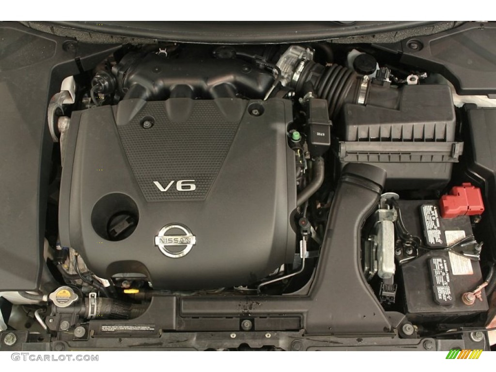 2009 Nissan Maxima 3.5 SV Engine Photos